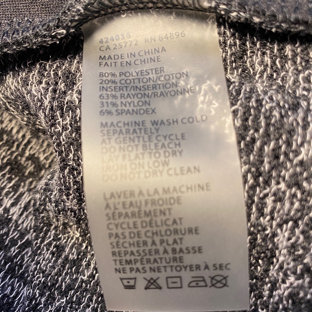 Dex Cardigan Style Layering Vest Black and Grey XS - Picture 6 of 9